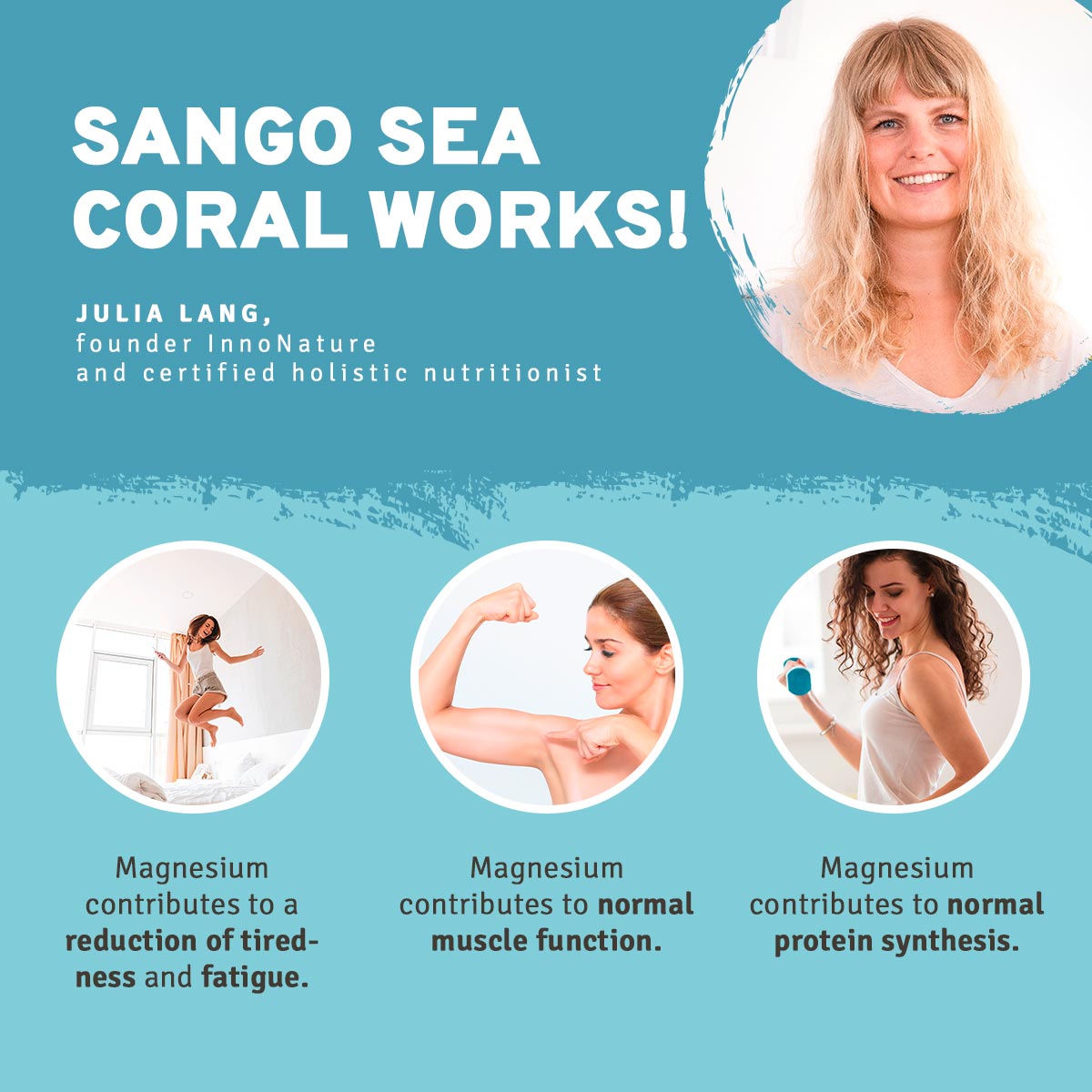 Magnesium + Calcium: Sango Sea Coral Capsules