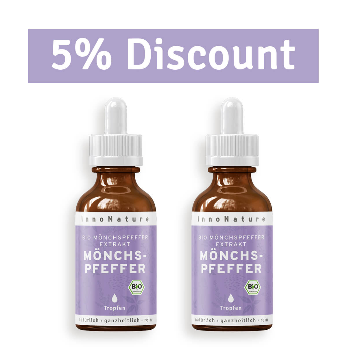 Organic Monk's Pepper Extract Drops