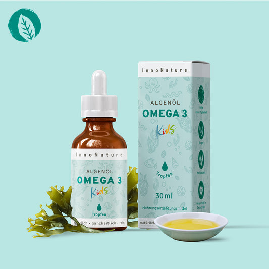 Algae Oil: Omega 3 Kids Drops